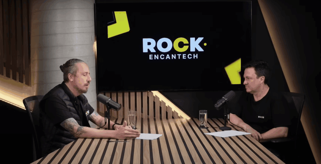 Fernando Gibotti no podcast da Rock Encantech