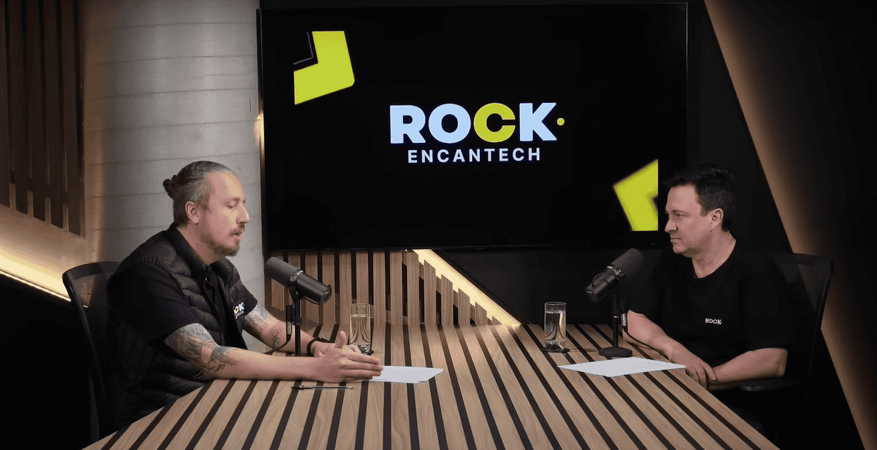 Fernando Gibotti no podcast da Rock Encantech